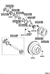 4230160902-Shaft, rear axle, rh/lh