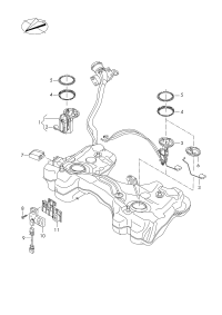 5Q0919050Q-FUEL PUMP W/SENDER UNIT-VWPOLO