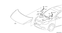 654003BB0A-HINGE HOOD