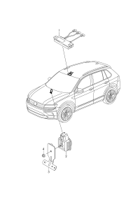 5Q0951172-Sensor, immobilizer