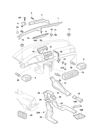 3BD819415-DEFLECTOR/LH/PASAT/2006-2011