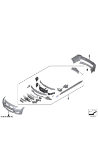 51118067928-Primed Performance aerodynamic kit f