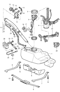 99662010700-Fuel pump