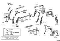 6140135030-REINFORCEMENT, ROCKER PANEL, RH