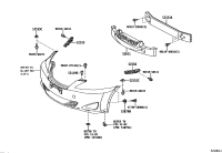 5213153050-REINFORCEMENT, FRONT BUMPER