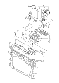 5QA129621C-SUPPORT ASSY, INSULATOR