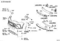 52131F4050-REINFORCEMENT, FRONT BUMPER