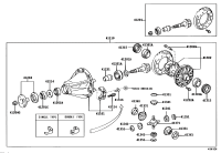 4111060A30-CARRIER ASSY, DIFFERENTIAL, REAR