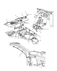 55157449AA-(F)(S)NOZZLE WINDSHIELD WASHER