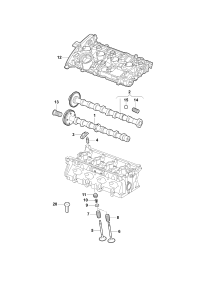 06J109021AD-Porsche cayenne camshaft: