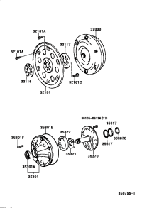 9010509005-BOLT(FOR DRIVE PLATE & TORQUE CONVERTER SETTING)