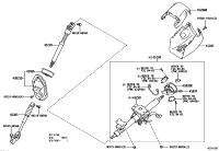 4502068040-ACTUATOR ASSY, STEERING LOCK