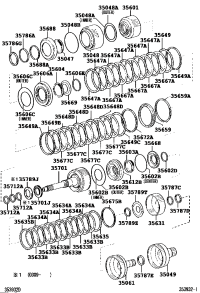 3566760020-DISK, DIRECT CLUTCH