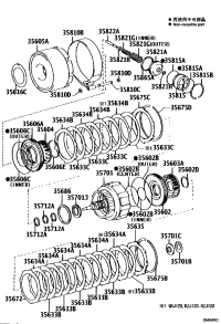 3563430110-PLATE, CLUTCH (FOR FORWARD MULTIPLE DISC CLUTCH)