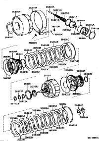 3567730150-DISC, CLUTCH (FOR FORWARD MULTIPLE DISC CLUTCH)