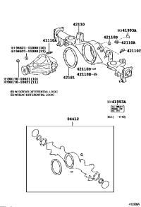 4211060A81-HOUSING ASSY, REAR AXLE