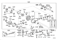 4120180195-FINAL GEAR KIT, DIFFERENTIAL, FRONT