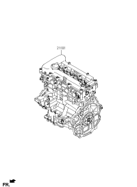 211012BB08-ENGINE ASSY-SUB