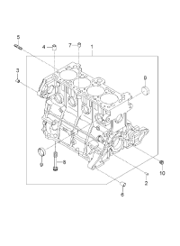 K053Z10310-BLOCK ASSY-CYLINDER