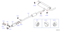 206514CL0A-MOUNTING-EXHAUST,RUBBER