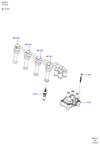 CM5G12029FB-IGNITION COIL-LR/DISC IV L319/