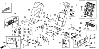 81182SHJA41-Bolt, armrest