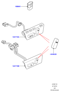 LR001621-SWITCH,KEY LESS-IG.SWITCH