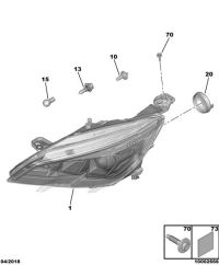 YL01026880-Headlamp assy