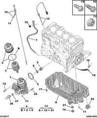 1103P3-BRACKET, OIL FILTER