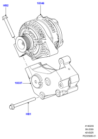 PQU500022-BRACKET,HARNESS