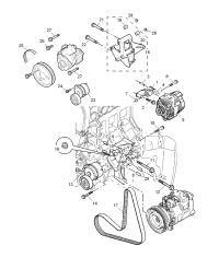 YLE90001A-ALTNTR ASSY