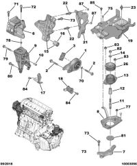YL01293080-ENGINE MOUNTING