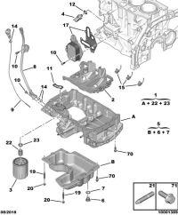 YL01297880-OIL-COOLANT MODULE-M(W164)