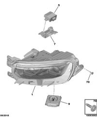 YL00633180-Headlamp assy