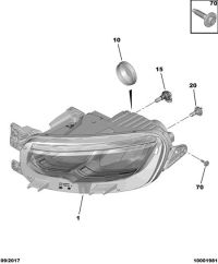 YL00632980-Headlamp assy