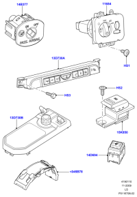 YUL500330WUX-SWITCH,KEY LESS-IG.SWITCH