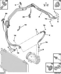 YL00298480-Pipe, air conditioner refrigerating