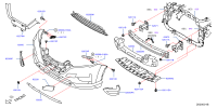 620226FV2H-FASCIA-FRONT BUMPER Y62 US SPEC
