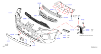 622542GL0B-GRILLE FRONT BU