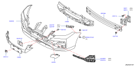 620902GS0A-ABSORBER ENERGY,FRONT BUMPER