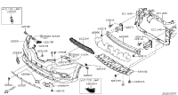 620724CL0A-Garnish, radiator grille
