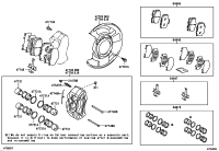 0446535280-PAD KIT, DISC BRAKE, FRONT