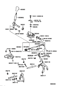3634560010-GASKET,TRANSFER CONTROL SHIFT LEVER RETAINER