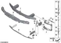 51118071640-REINFORCEMENT-FR BUMPER/X3-06