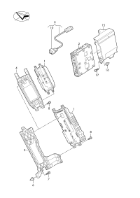 80A035223A-Audio system amplifier