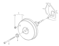 3BD612107-Brake booster:
