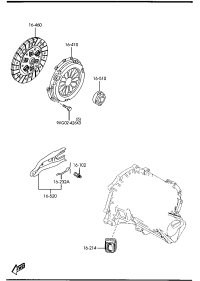 LF0216460A-CLUTCH DISC