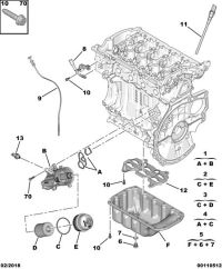 1103P8-Cap, oil filter