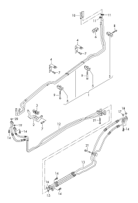 7P0820886B-COOLENT HOSE-FRONT-AUDI-Q7/Q8