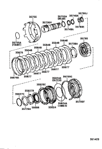 3566760010-DISC, CLUTCH (FOR 2ND BRAKE)